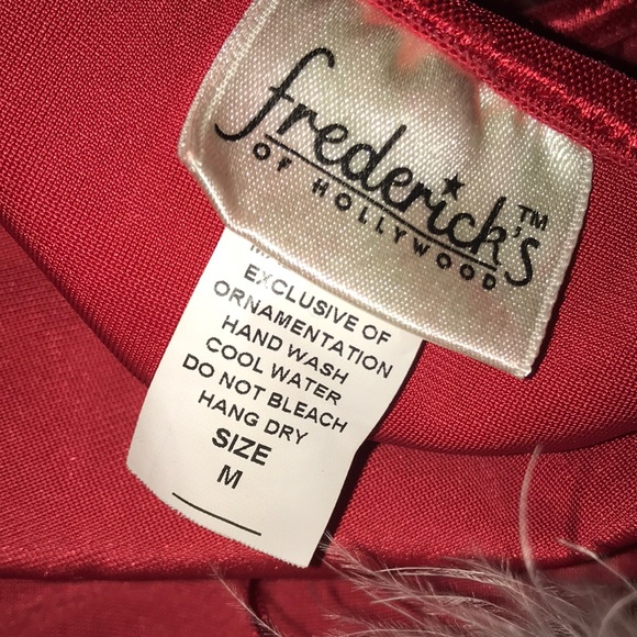 SEXY Frederick’s Mrs Santa Claus Christmas Helper one piece lingerie - Picture 3 of 3